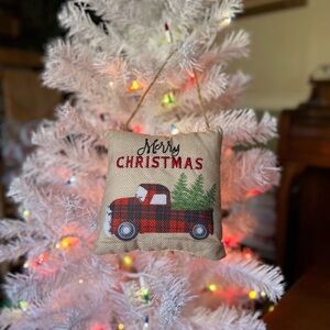 1995 Christmas Red Truck Pillow
Ornament